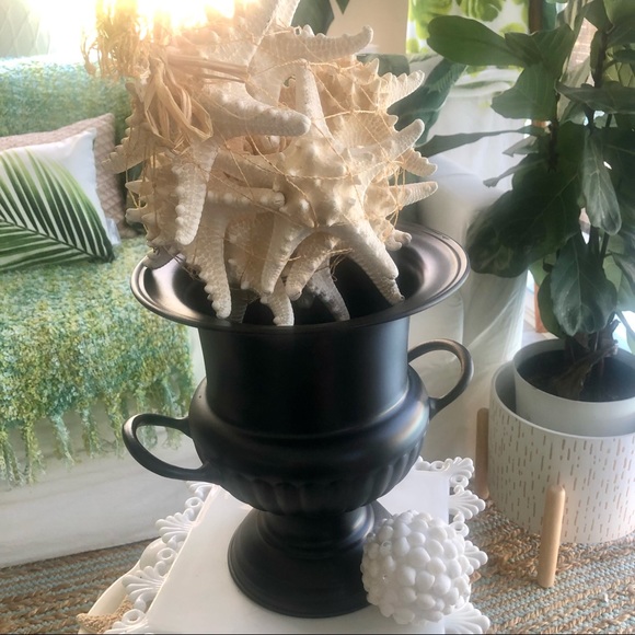 Cyndy’s Beach House Accents Vintage Ice Bucket Upcycled Black